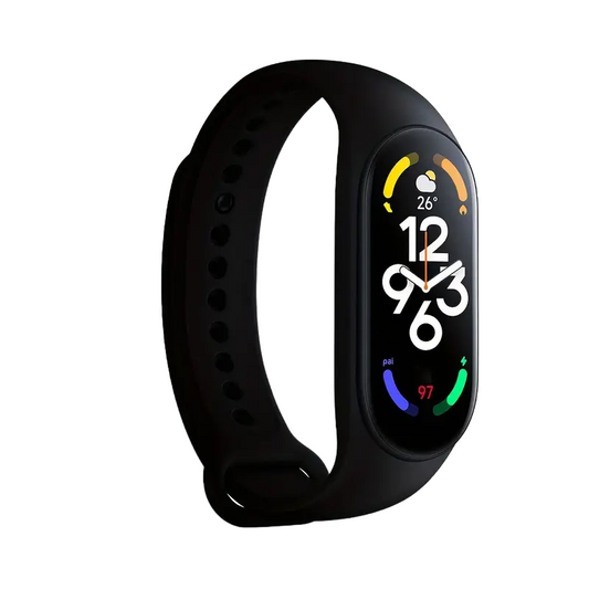 Smart Band Black - Fitness Tracker with Social Media Notifications-0
