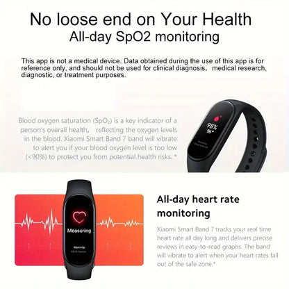 Smart Band Black - Fitness Tracker with Social Media Notifications-3